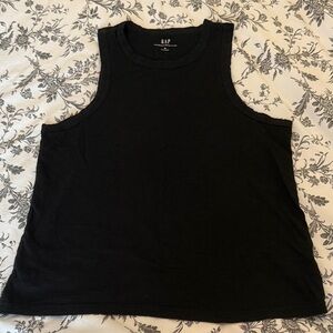GAP Women's Classic Black Muscle Tee